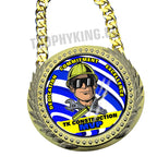 Big Bling Metal Championship Chain - Economy