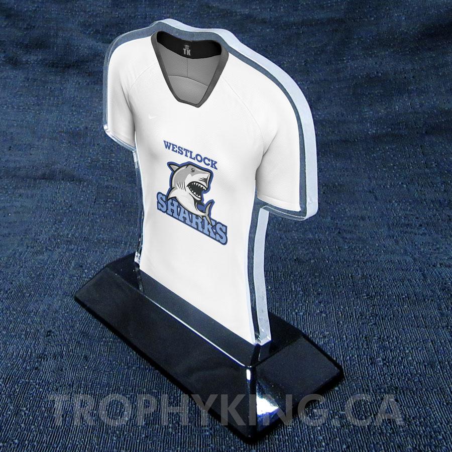Female Volleyball Jersey with Sleeves Secondary image