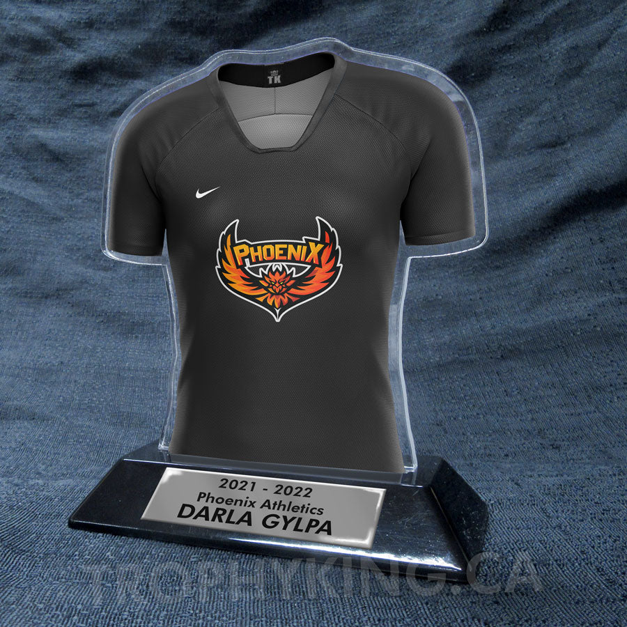 Female Soccer Jersey with Sleeves