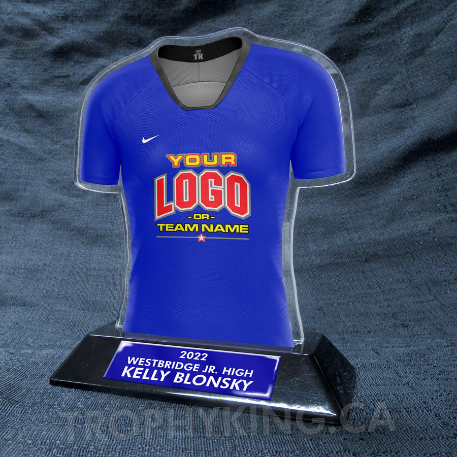 Female Soccer Jersey with Sleeves