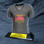 Female Soccer Jersey with Sleeves