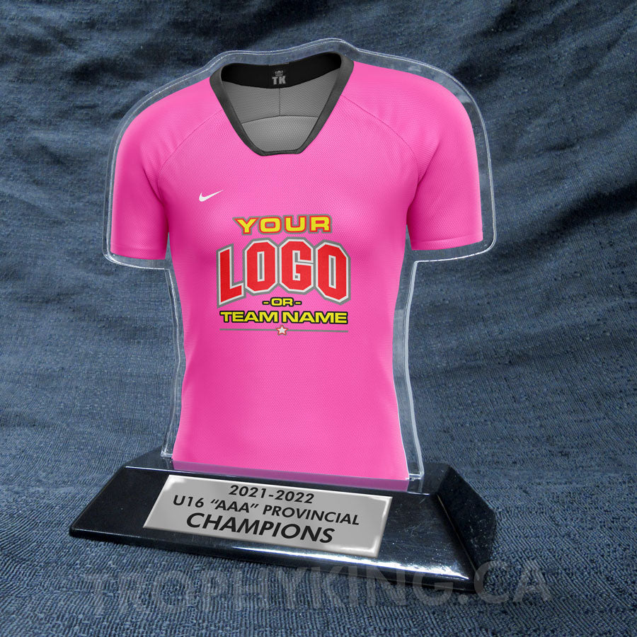 Female Soccer Jersey with Sleeves