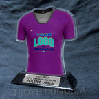Female Soccer Jersey with Sleeves