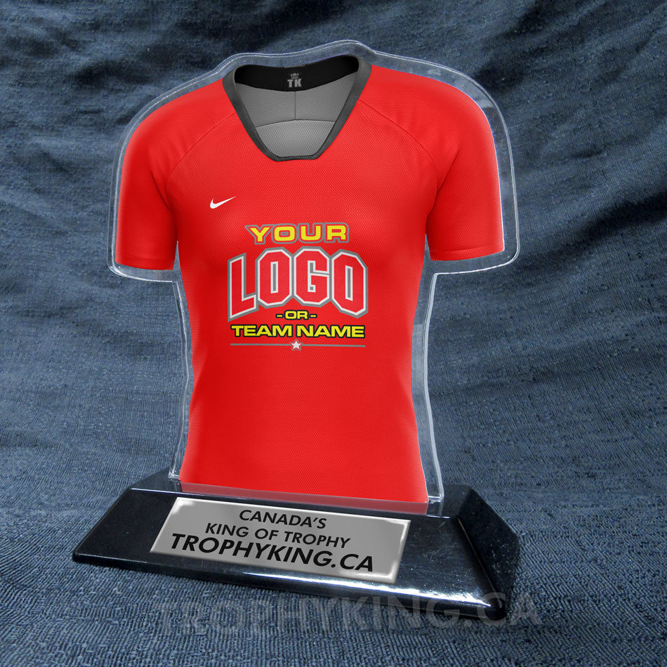 Female Soccer Jersey with Sleeves