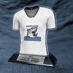 Female Soccer Jersey with Sleeves
