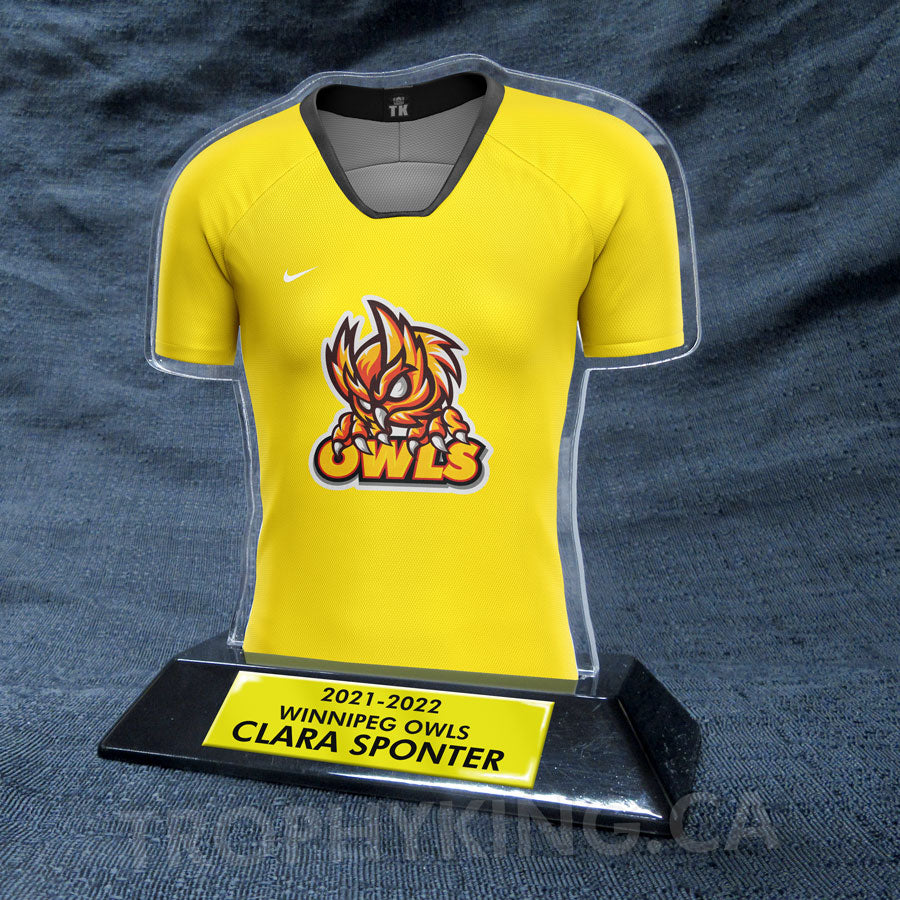 Female Soccer Jersey with Sleeves