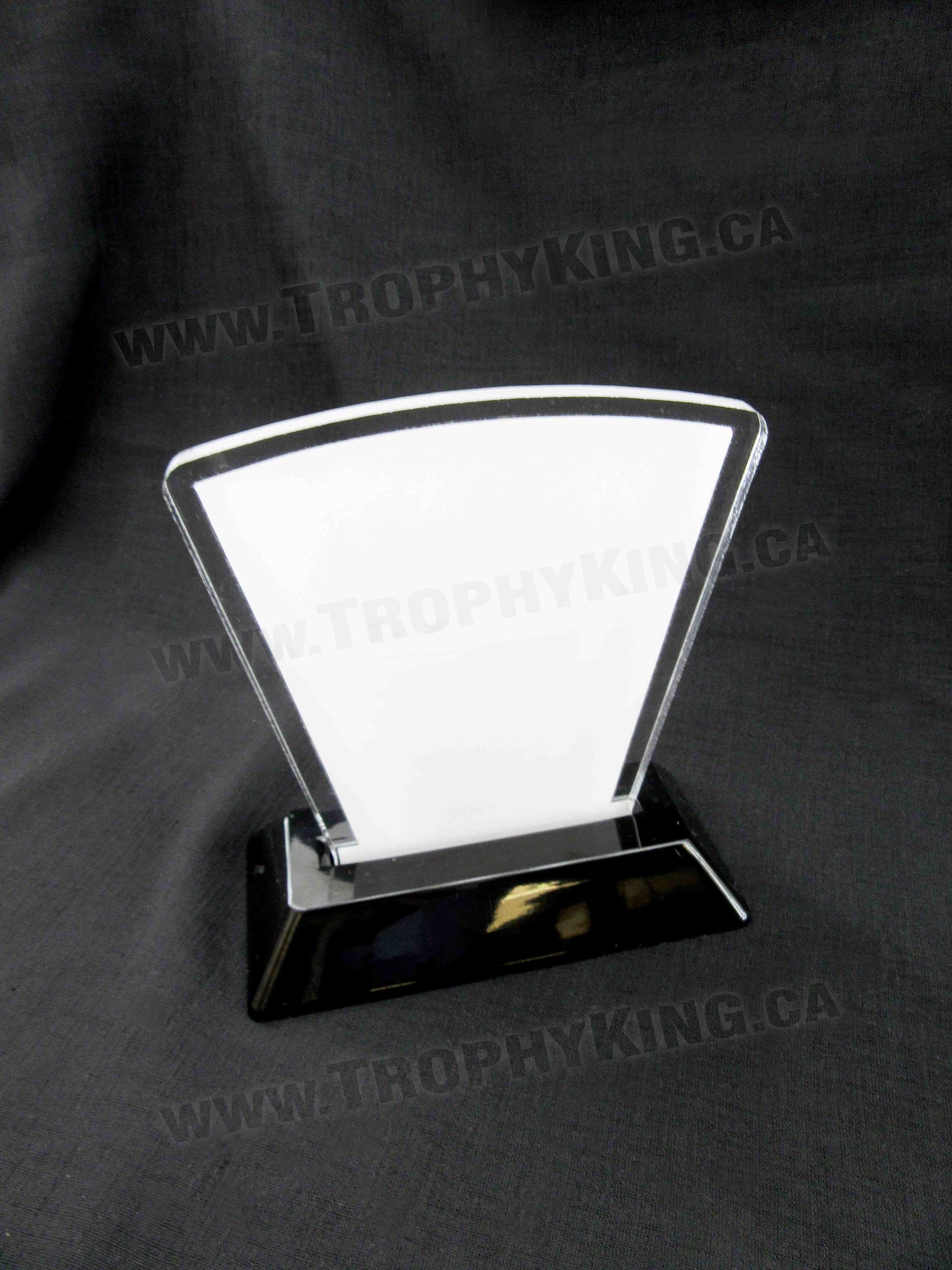 6" Flare Acrylic Award -  Lacrosse