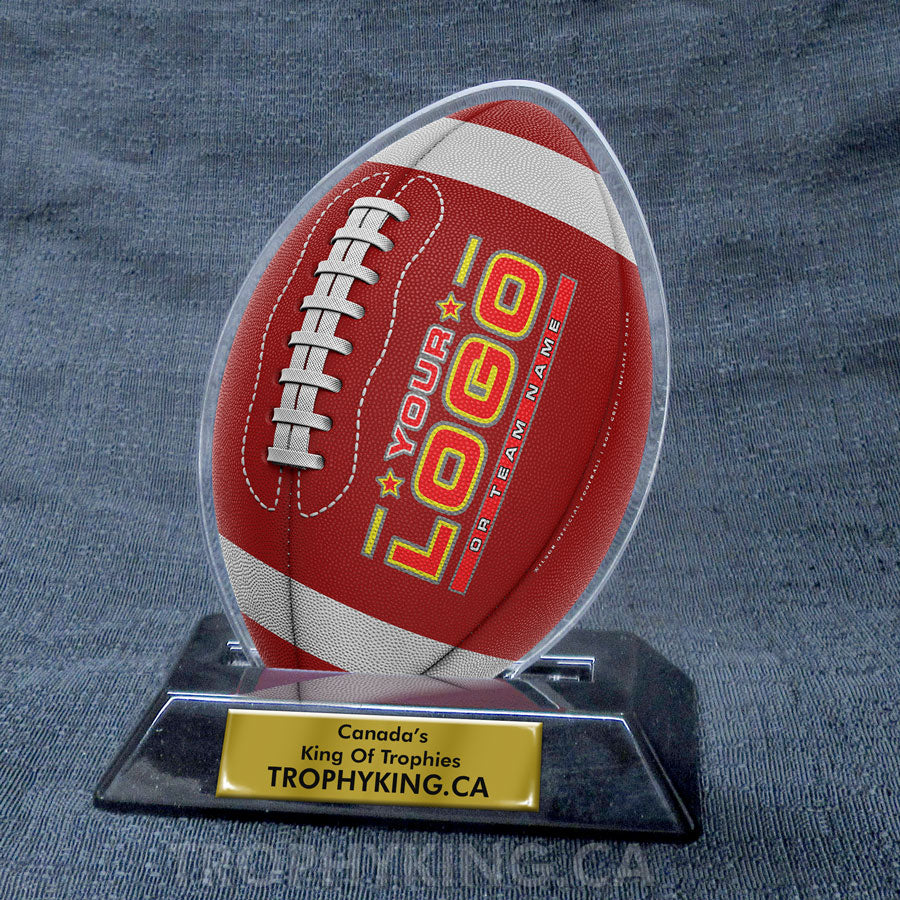 6" Acrylic Football Award