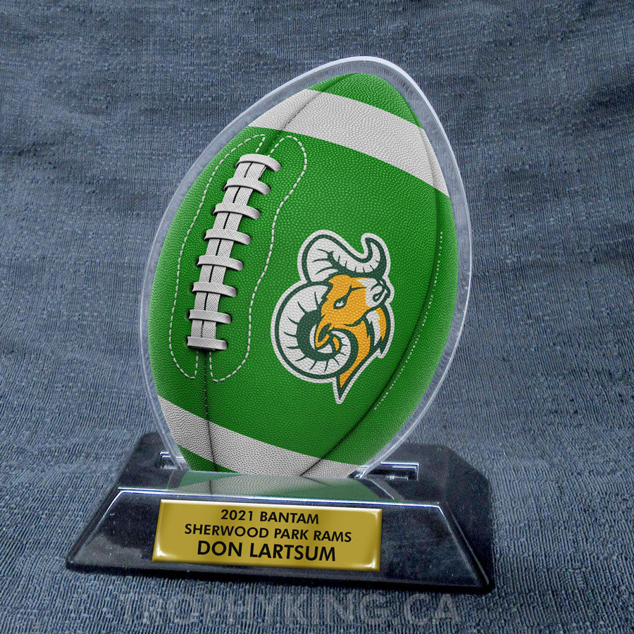 6" Acrylic Football Award
