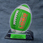 6" Acrylic Football Award
