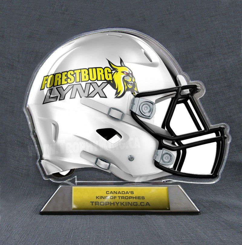 6" Football Helmet