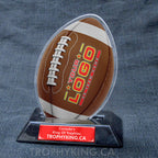6" Acrylic Football Award