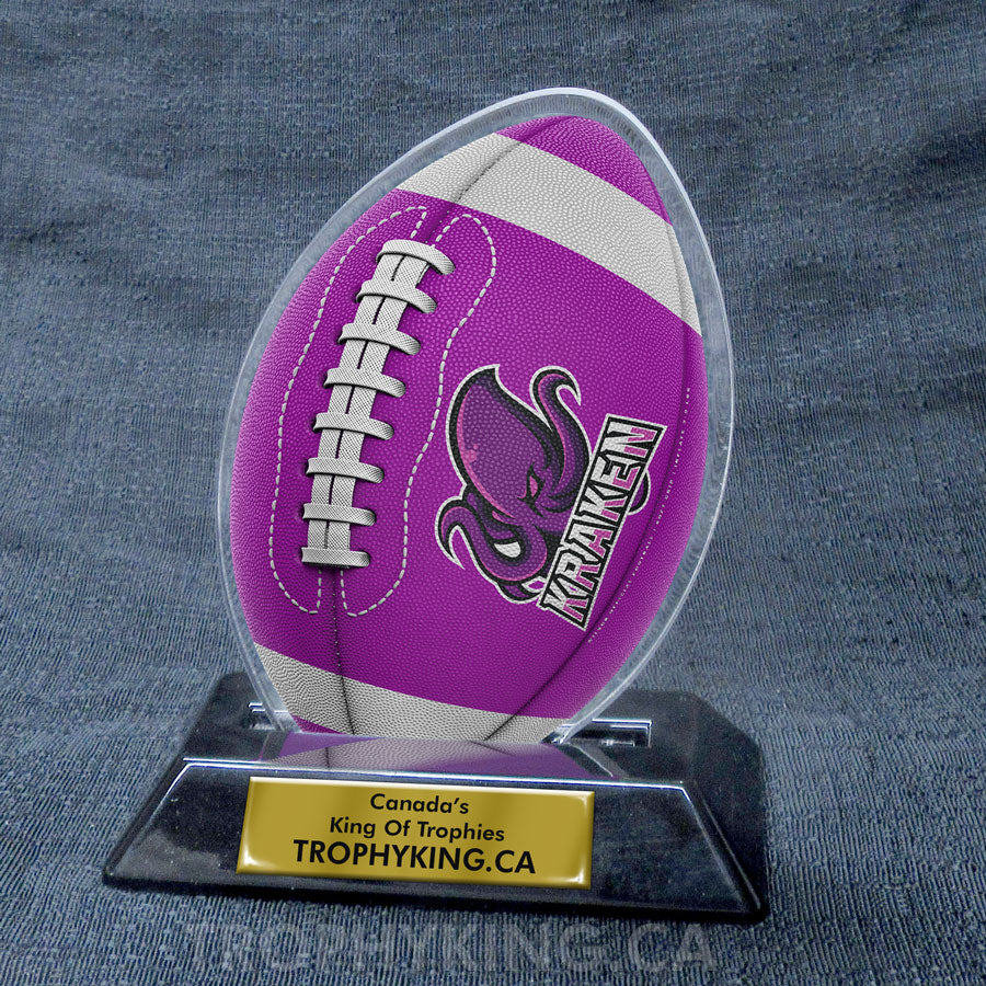 6" Acrylic Football Award