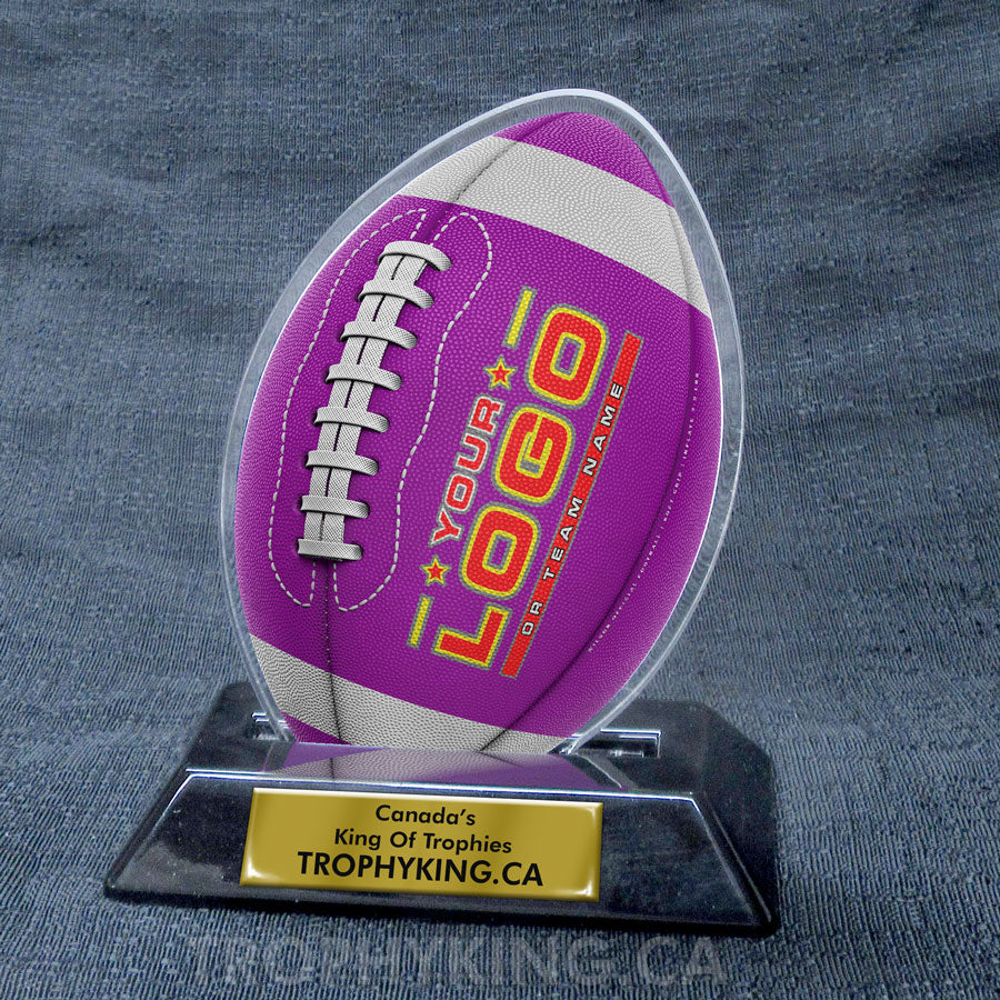 6" Acrylic Football Award