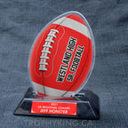 6" Acrylic Football Award