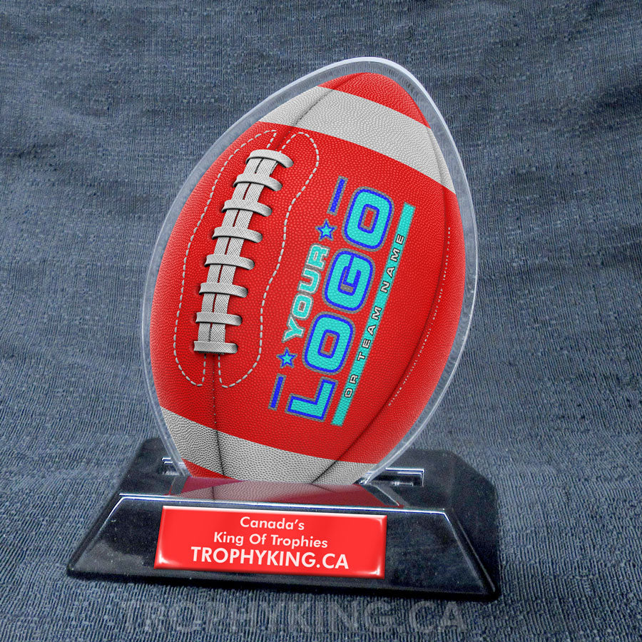 6" Acrylic Football Award