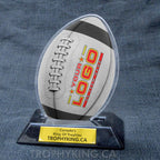 6" Acrylic Football Award