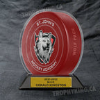 6" Acrylic Hockey Puck Award
