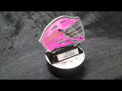 6" Acrylic Lacrosse Helmet