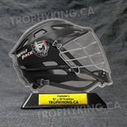 6" Acrylic Lacrosse Helmet
