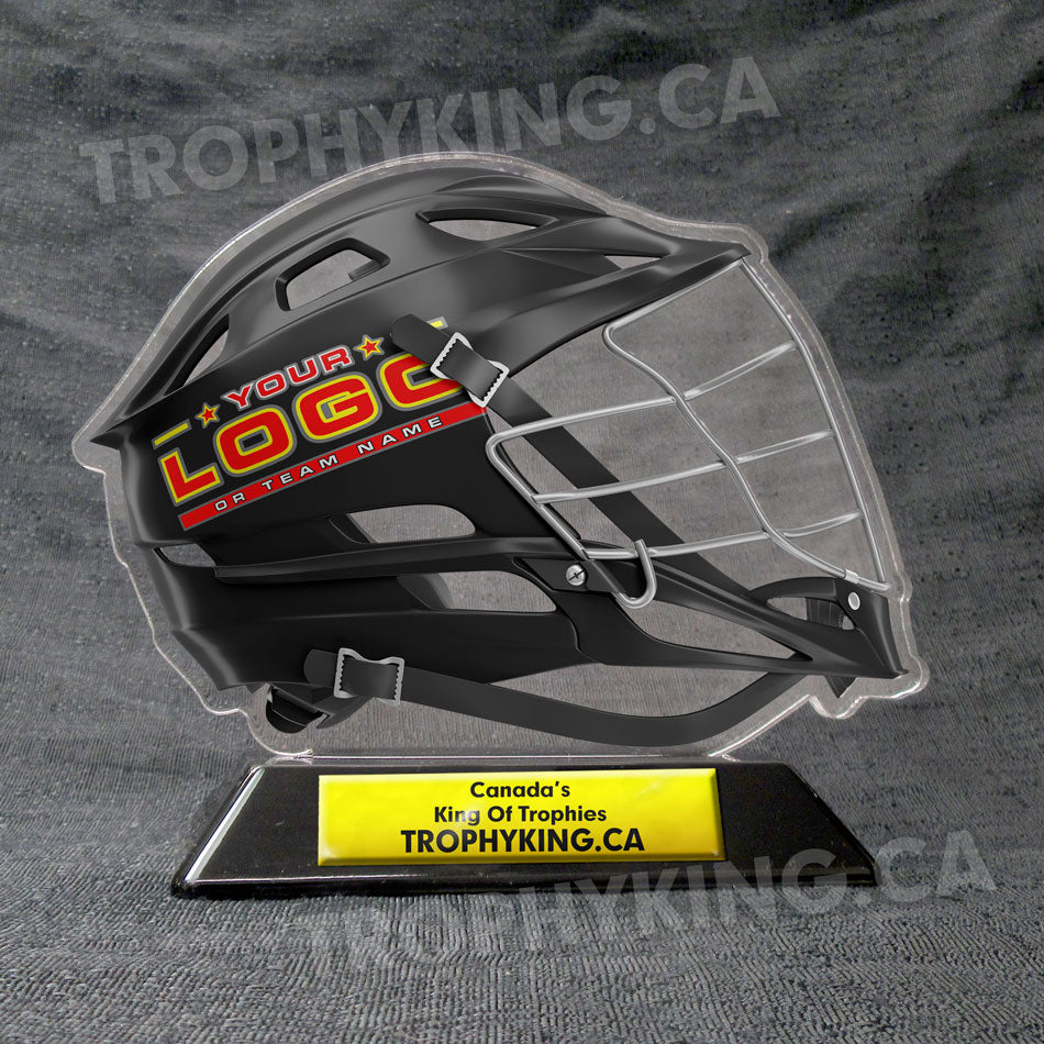 6" Acrylic Lacrosse Helmet