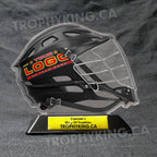 6" Acrylic Lacrosse Helmet