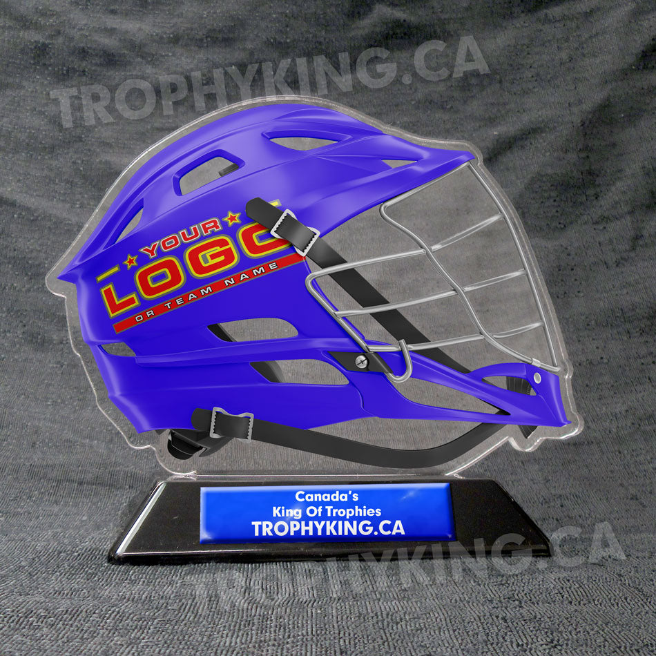 6" Acrylic Lacrosse Helmet