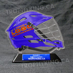6" Acrylic Lacrosse Helmet