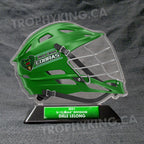 6" Acrylic Lacrosse Helmet