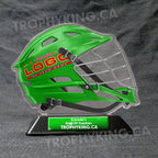 6" Acrylic Lacrosse Helmet