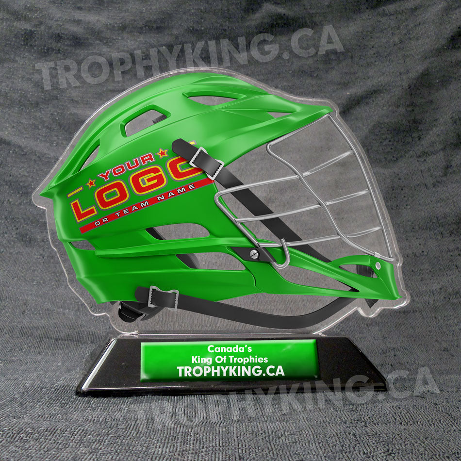 6" Acrylic Lacrosse Helmet