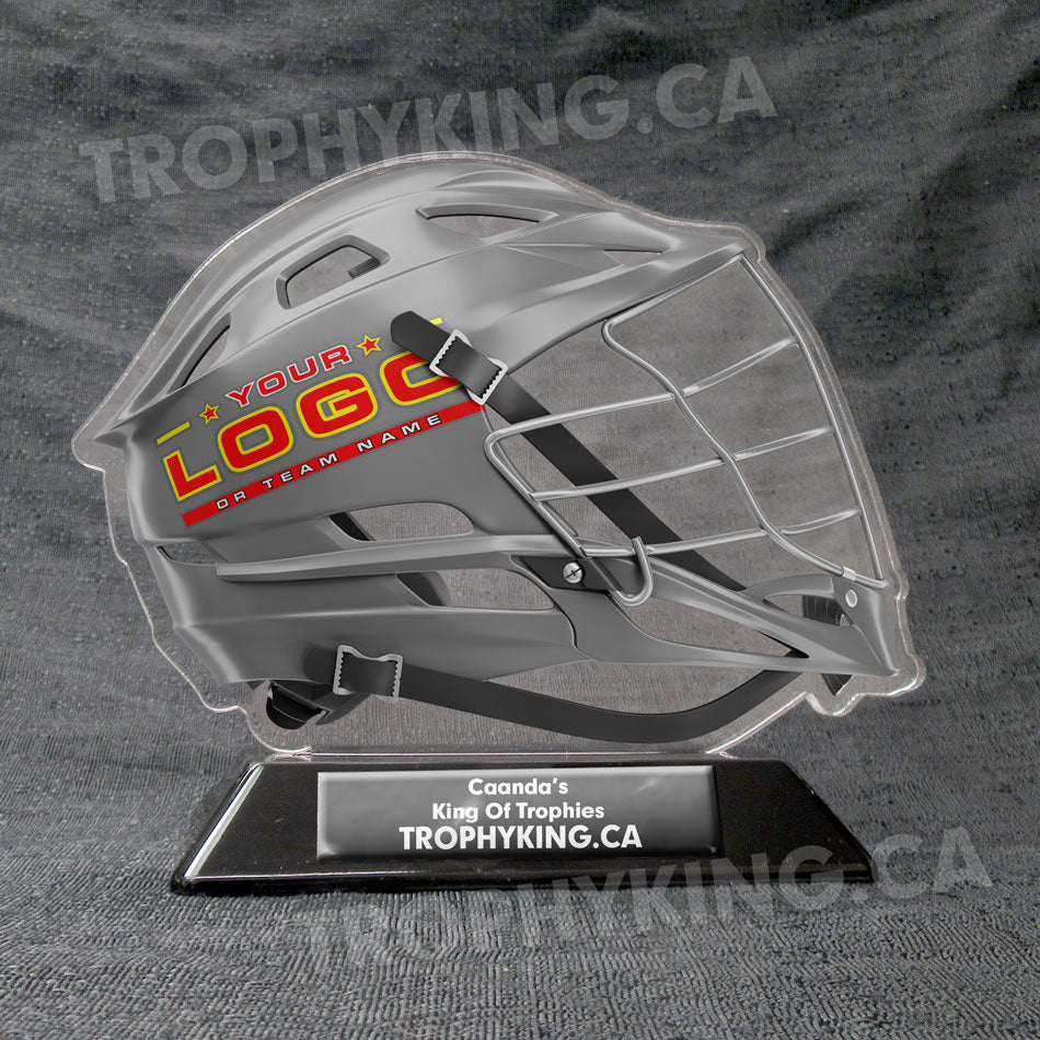 6" Acrylic Lacrosse Helmet