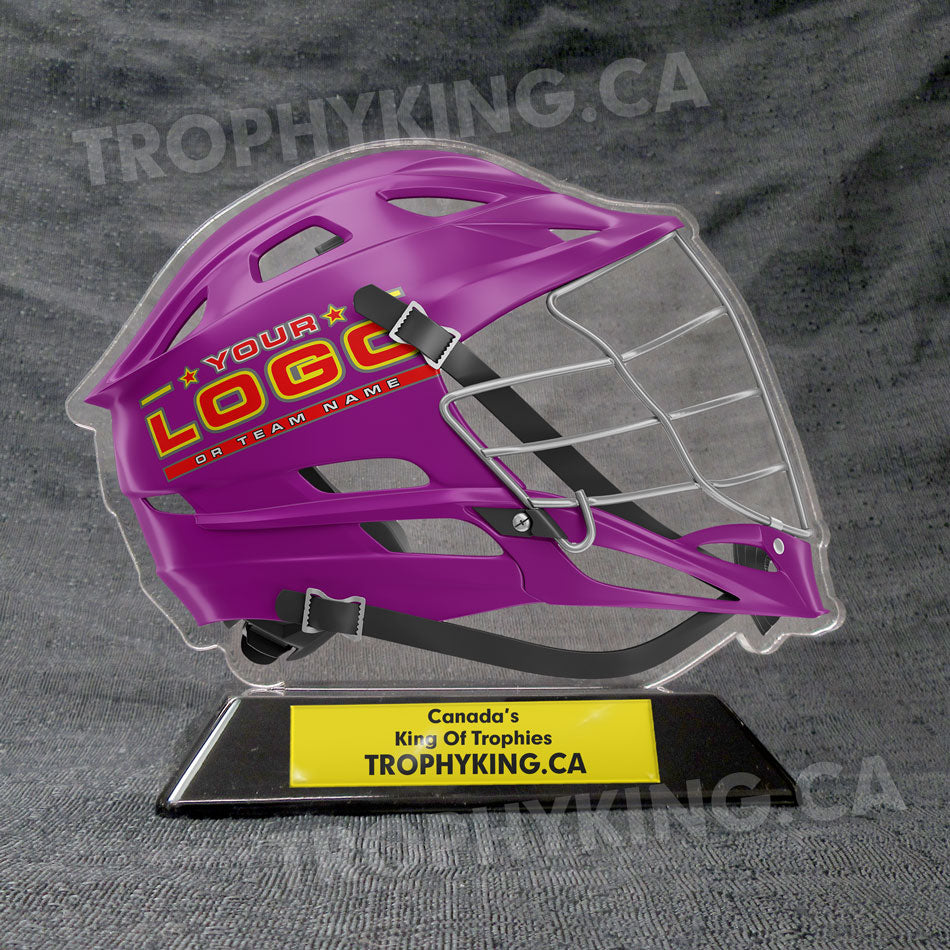 6" Acrylic Lacrosse Helmet
