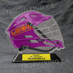 6" Acrylic Lacrosse Helmet