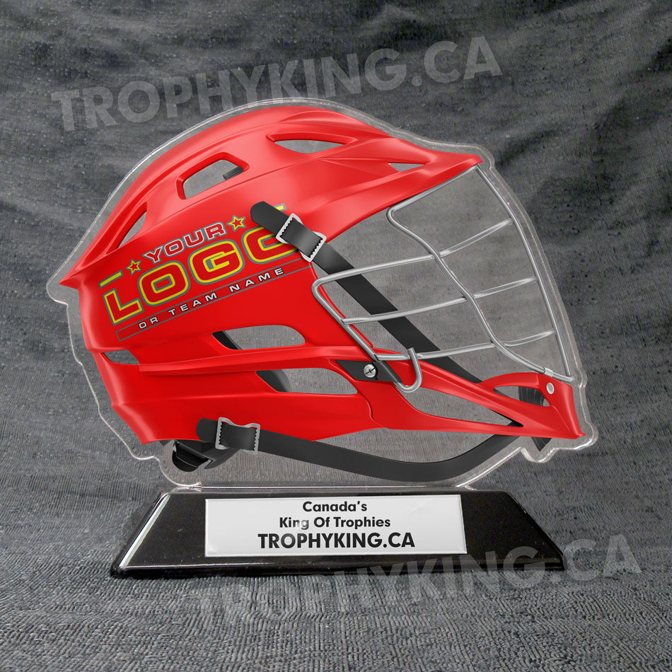 6" Acrylic Lacrosse Helmet