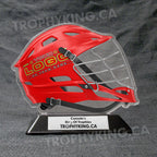 6" Acrylic Lacrosse Helmet