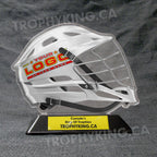 6" Acrylic Lacrosse Helmet