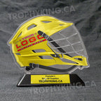 6" Acrylic Lacrosse Helmet