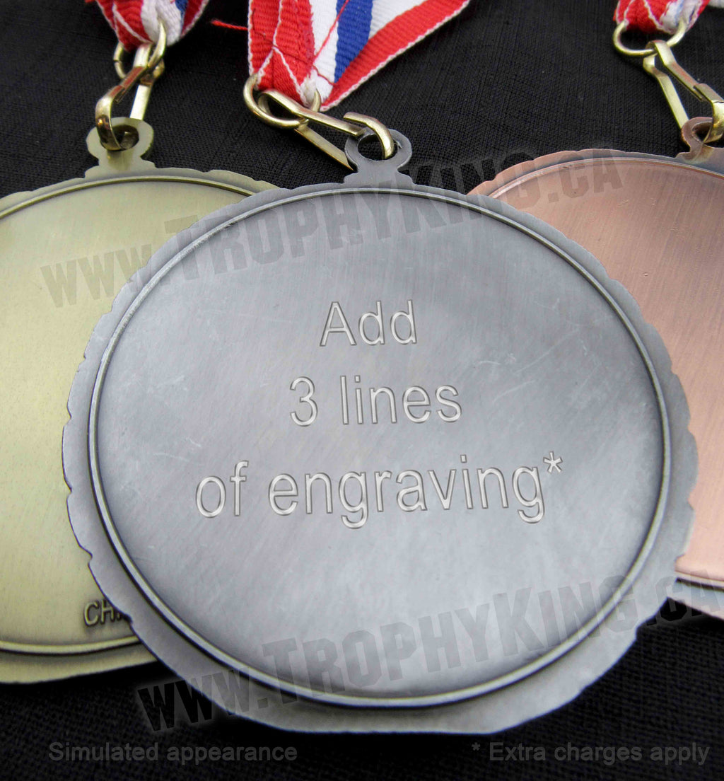 CI-Extra Large Medal With Custom Insert