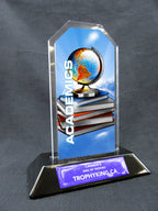 7" Peak Acrylic Award - Academics