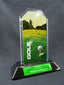 7" Peak Acrylic Award - Golf