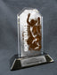 7" Peak Acrylic Award - Softball