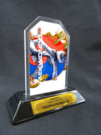 6" Peak Acrylic Award - Taekwondo