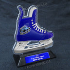 6" Acrylic Hockey Skate Award
