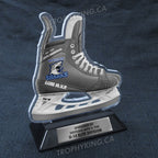 6" Acrylic Hockey Skate Award