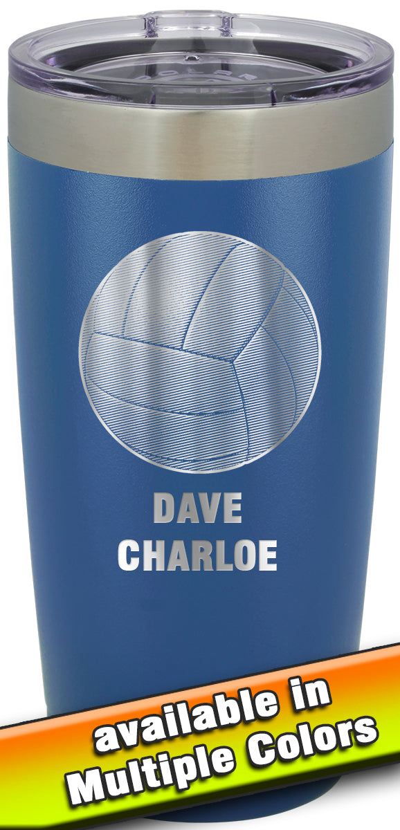 20 oz. Premium Tumbler - Volleyball Coach