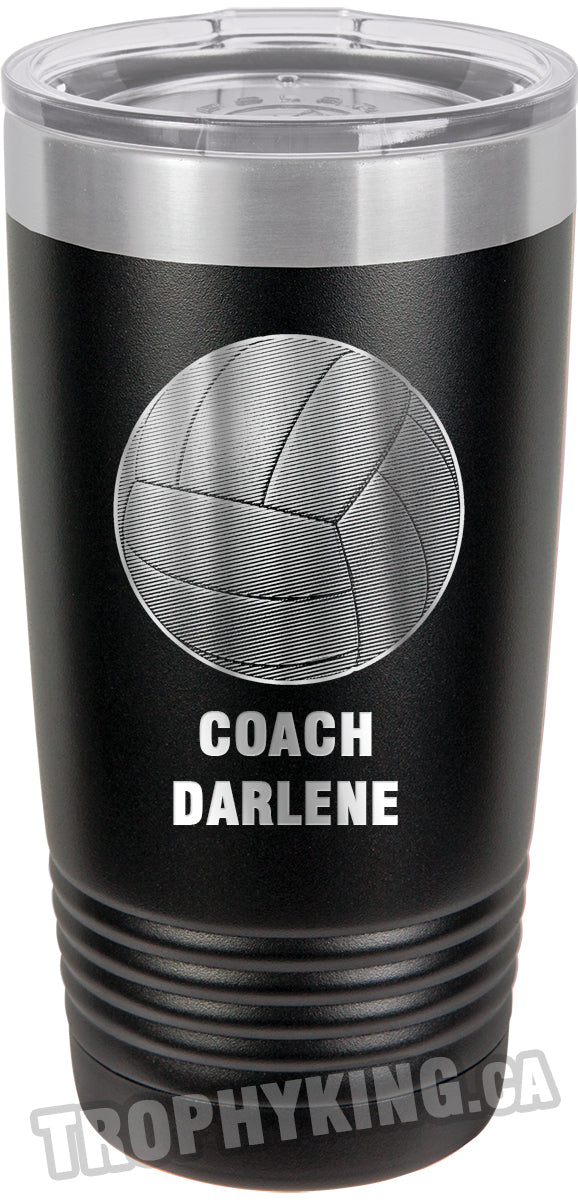 20 oz. Premium Tumbler - Volleyball Coach