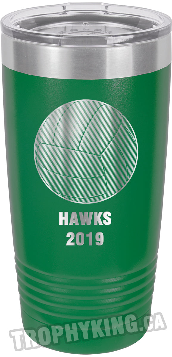 20 oz. Premium Tumbler - Volleyball Coach