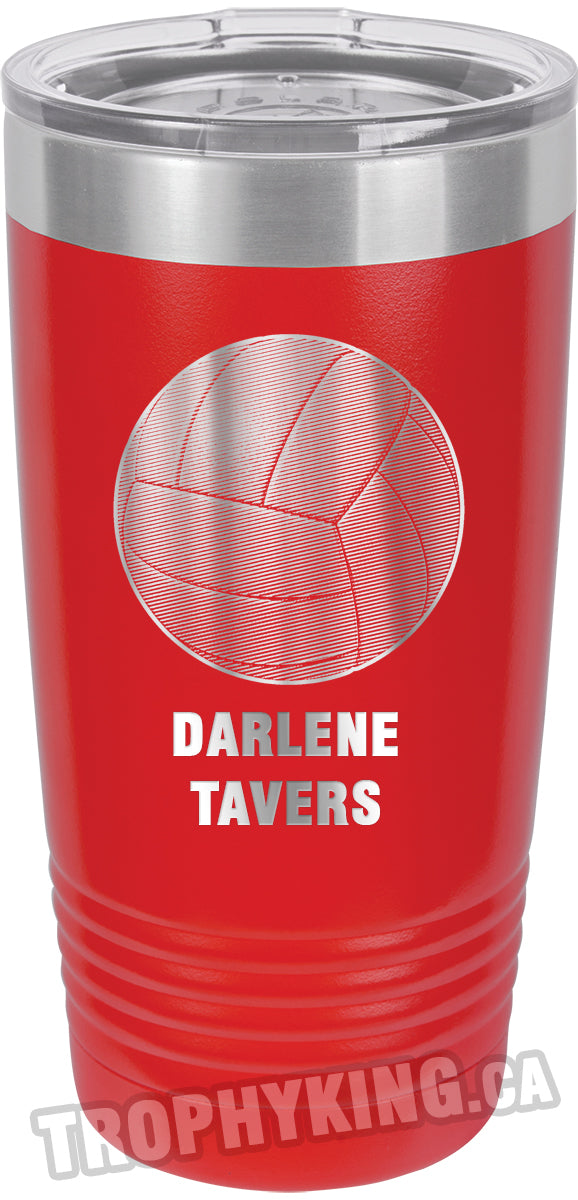 20 oz. Premium Tumbler - Volleyball Coach